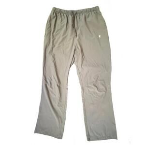Men's Casual Lightweight Elastic Waist Pants - L